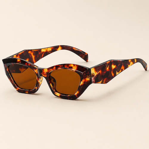 Tortoise Cat-Eye Sunglasses