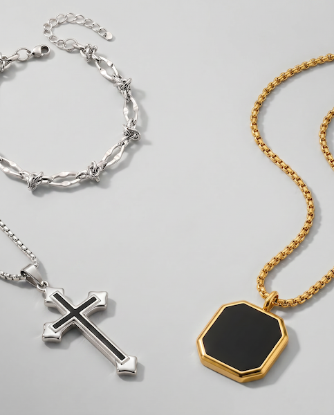 Chain Bracelet & Necklace Set