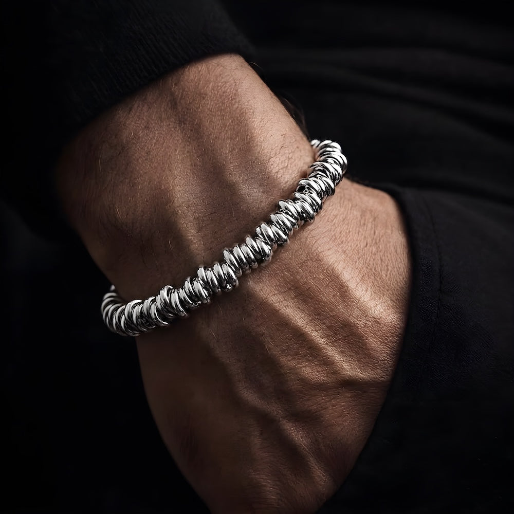 Clasp Silver Bracelet