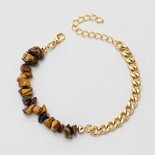 Tiger's Eye Stone Bracelet