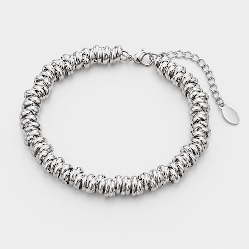 Clasp Silver Bracelet