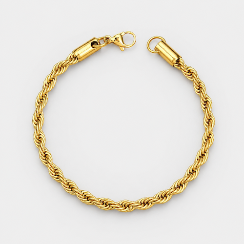 Gold Rope Bracelet