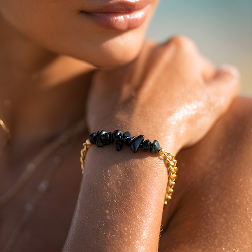 Black Stone Bracelet
