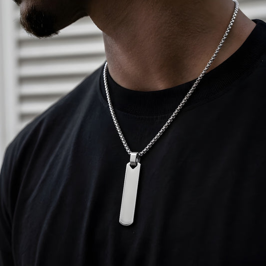 Pendant Silver Chain Necklace